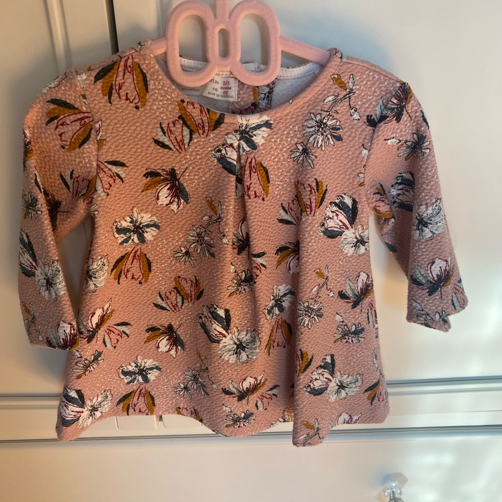 Floral Pink baby dress!